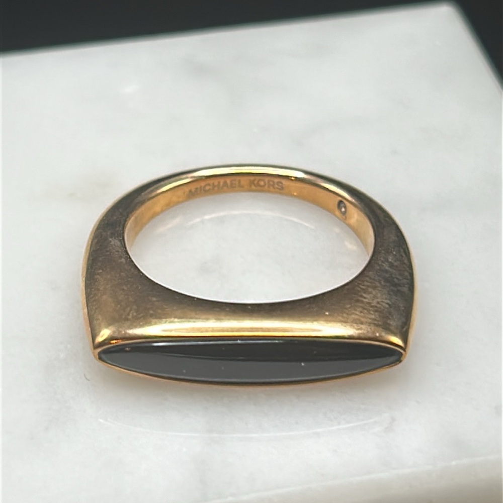 Michael Kors Stackable Rose Gold Ring Set #551 Si… - image 3